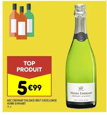 AOC Cremant D'Alsace Brut Excellence Henri Ehrhart