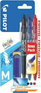 Super U LOT DE 3 STYLOS ROLLER FRIXION BA offre
