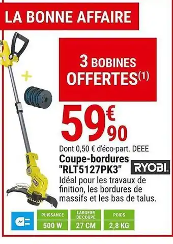Gamm vert Coupe-bordures rlt5127pk3 offre