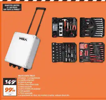 Malette a outils trolley