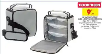 Le Sac Isotherme Avec 4 Boîtes Hermétiques