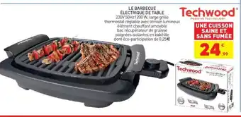 Stokomani Techwood Le Barbecue électrique de Table offre