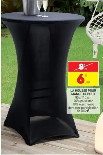 Stokomani Le Housse Pour Mange Debout offre