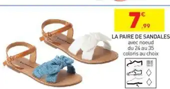 Stokomani La Paire de Sandales offre