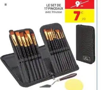 Stokomani Le Set de 17 Pinceaux offre
