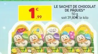 Stokomani Le Sachet de Chocolat de Pâques offre