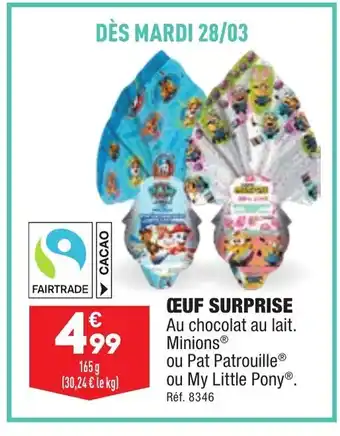 ALDI Œuf Surprise offre