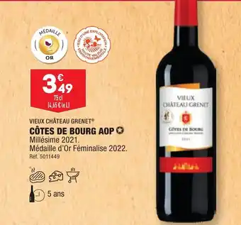 Côtes de Bourg AOP
