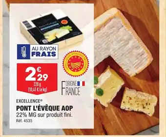 ALDI Pont L'Evêque AOP offre