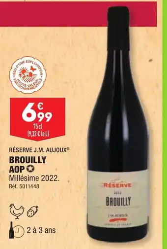 ALDI Brouilly AOP offre