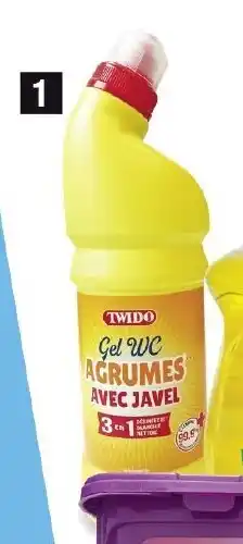 ALDI Gel WC Avec Javel 750ml offre
