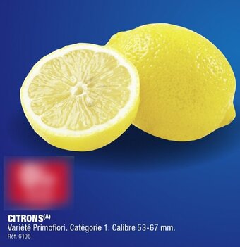 ALDI Citrons offre