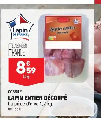 ALDI Lapin Entier Découpé offre