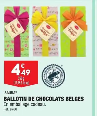 ALDI Ballotin de Chocolats Belges offre