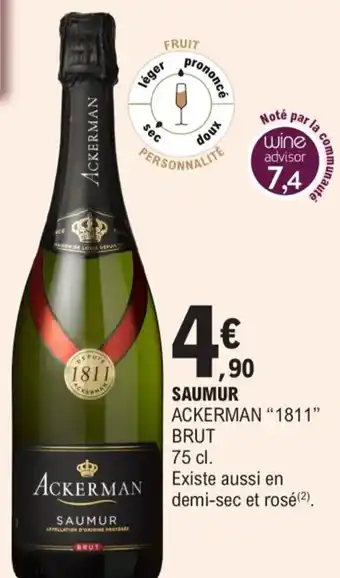 Saumor Ackerman" 1811" Brut 75cl