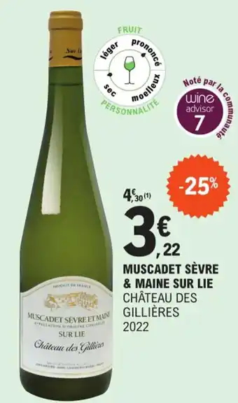 Muscadet Sèvre & Maine Sur Lie