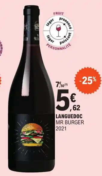 E.Leclerc Languedoc Mr Burger 2021 offre