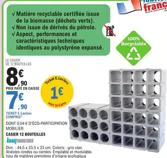 Casier 12 Bouteilles