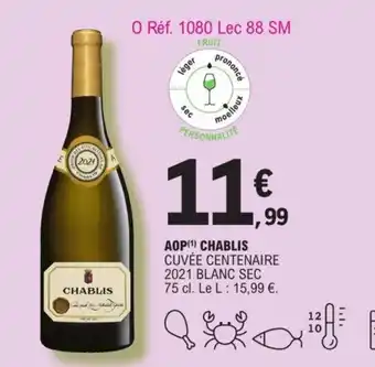 E.Leclerc AOP Chablis offre