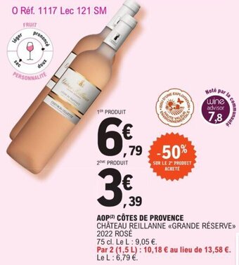 E.Leclerc AOP Côtes De Provence offre