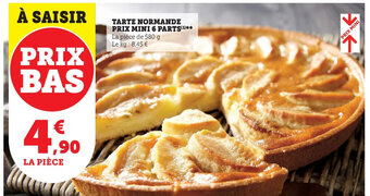 Super U Tarte Normande Prix Mini 6 Parts offre