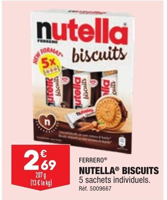 ALDI Nutella Biscuits offre
