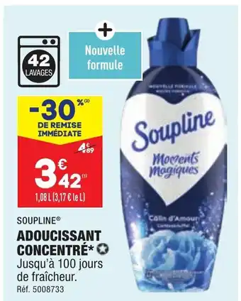 ALDI Adoucissant Concentre offre