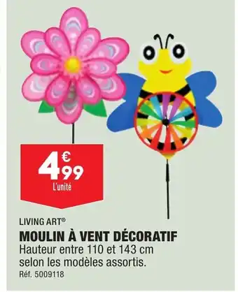 ALDI Moulin A Vent Décoratif offre