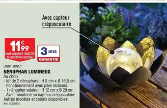 ALDI Nénuphar Lumineux offre