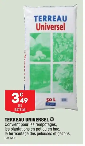 ALDI Terreau Universel offre
