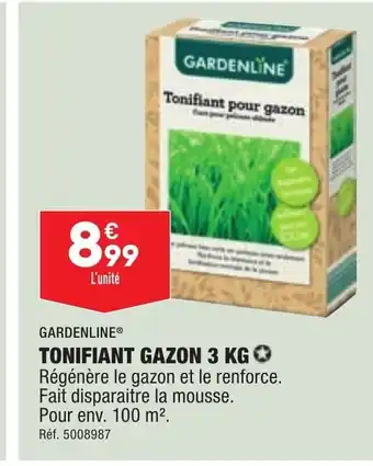 Tonifiant Gazon 3 KG