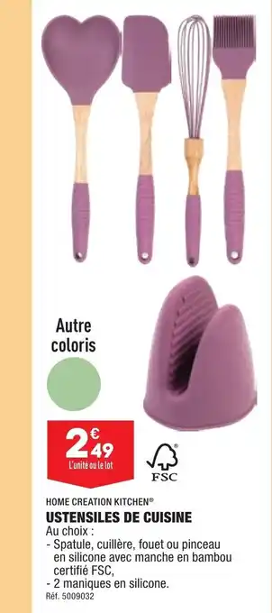 ALDI Ustensiles De cuisine offre