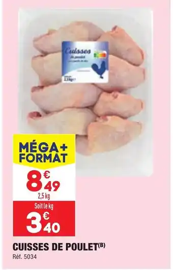ALDI Cuisses de poulet offre