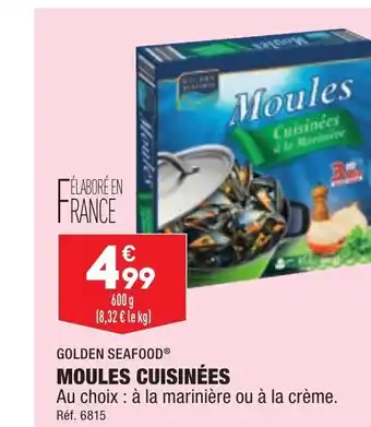 ALDI Moules cuisinées offre
