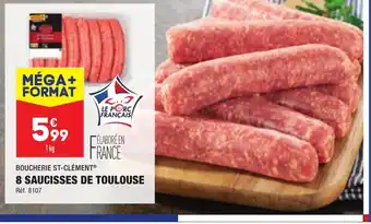 8 Saucisses de toulouse