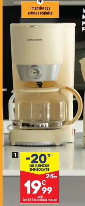 ALDI Cafetière electrique offre