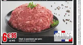 Chair a saucisses pur porc