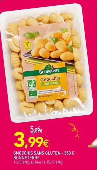Gnocchis sans gluten bonneterre
