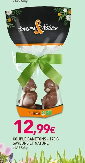 naturéO Couple canetons 170g saveurs et nature offre