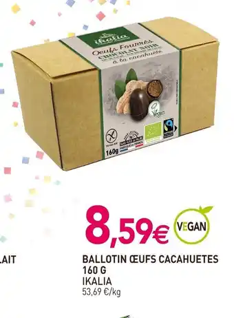 Ballotin oeufs cacahuètes ikalia