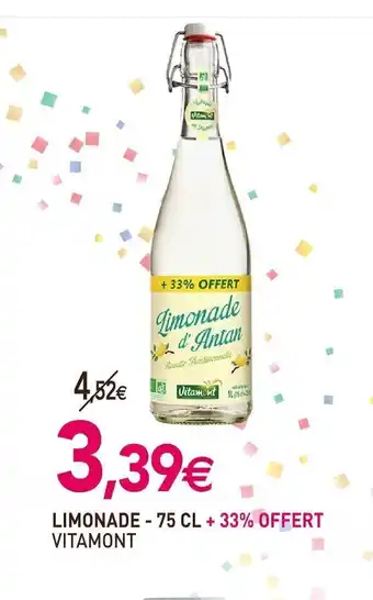 Limonade 75cl vitamont