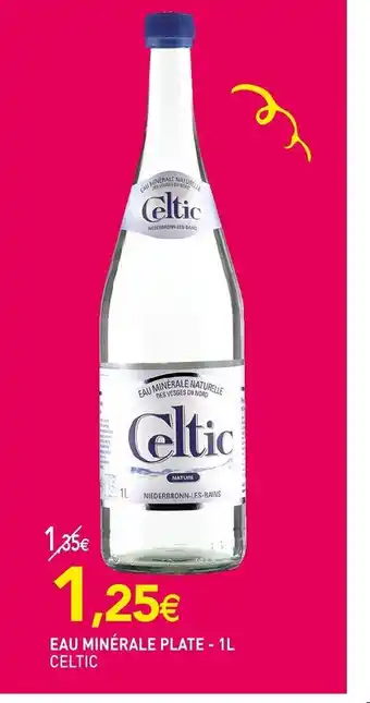 naturéO Eau minerale plate 1L celtic offre