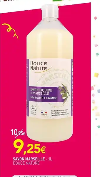 naturéO Savon marseille 1L offre