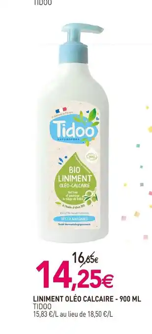 naturéO Liniment oleo calcaire 900ml offre