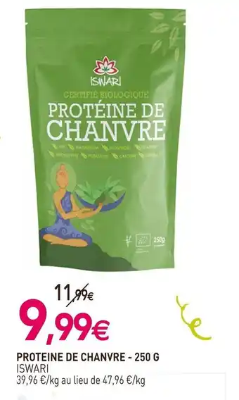 naturéO Proteine de chanvre offre