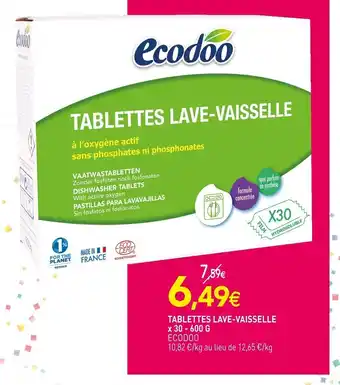 Tablettes lave-vaisselle