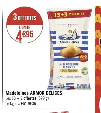 Madeleines armor delices