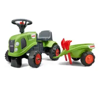 Tracteur baby claas avec remorque
