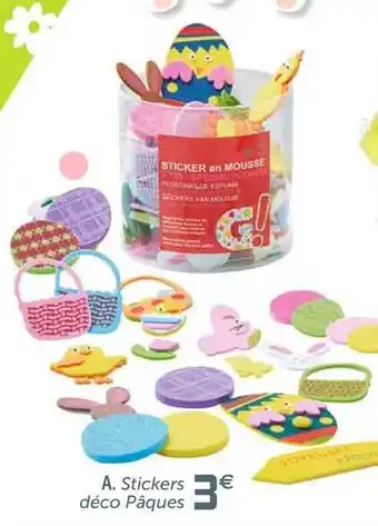 Gifi Stickers Déco Pâques offre