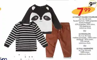Le sweat fausse fourruri